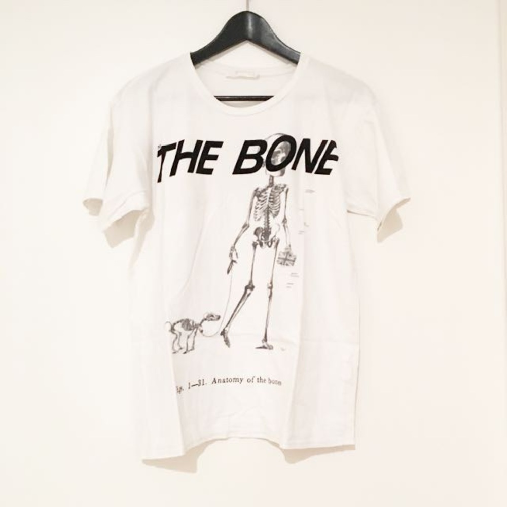 Zara W&B Collection To The Bones Graphic Tee